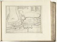 Plattegrond van Dinant, 1726