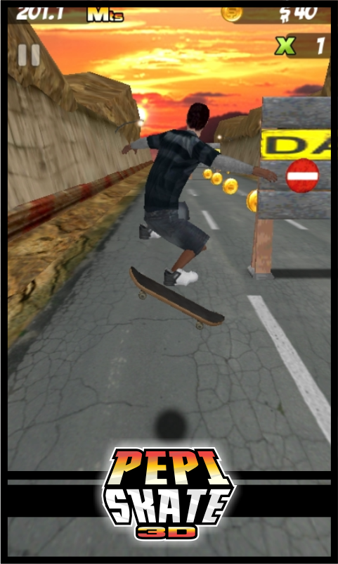 PEPI Skate 3D - screenshot