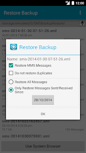 SMS Backup & Restore - screenshot thumbnail