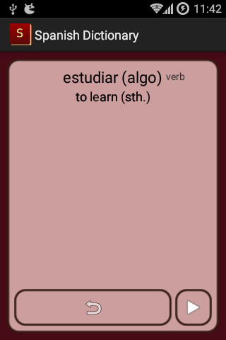 【免費書籍App】Spanish Dictionary-APP點子