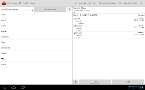Lastest Shopping Basket Free APK