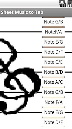 Sheet Music to Tab