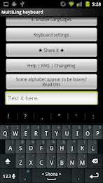 Shona Keyboard Plugin poster 1