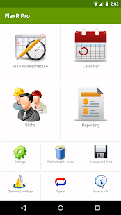  FlexR Pro (Shift planner): miniatura de captura de pantalla  