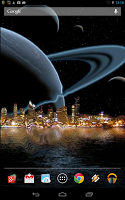 Galaxy City Lights APK 屏幕截图图片 #2