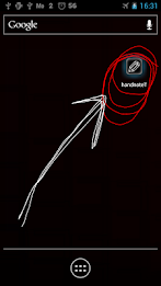 Transparent hand notes poster 1