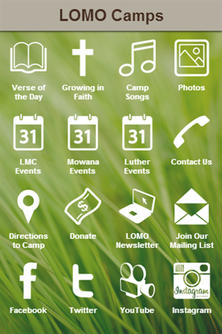 LOMO Camps Faith Formation App