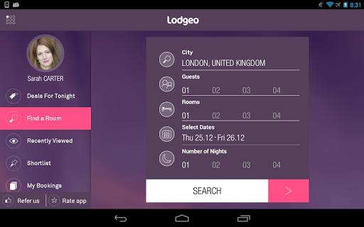 【免費旅遊App】Lodgeo - Same hotel, for less-APP點子