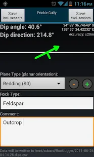 Rocklogger Screenshot
