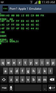 Pom1 Apple 1 Emulator