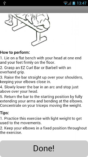 【免費健康App】Triceps Workout - Mass Builder-APP點子