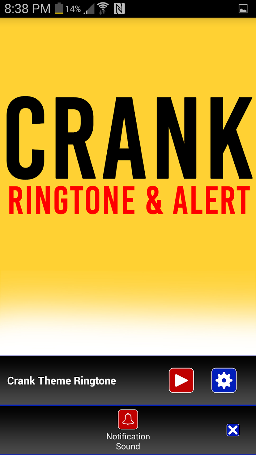 Crank Phone Ringtone &amp; Alert Screen 3