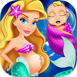 Cover Image of Download Mermaid Mommy's Newborn Baby 1.1 APK