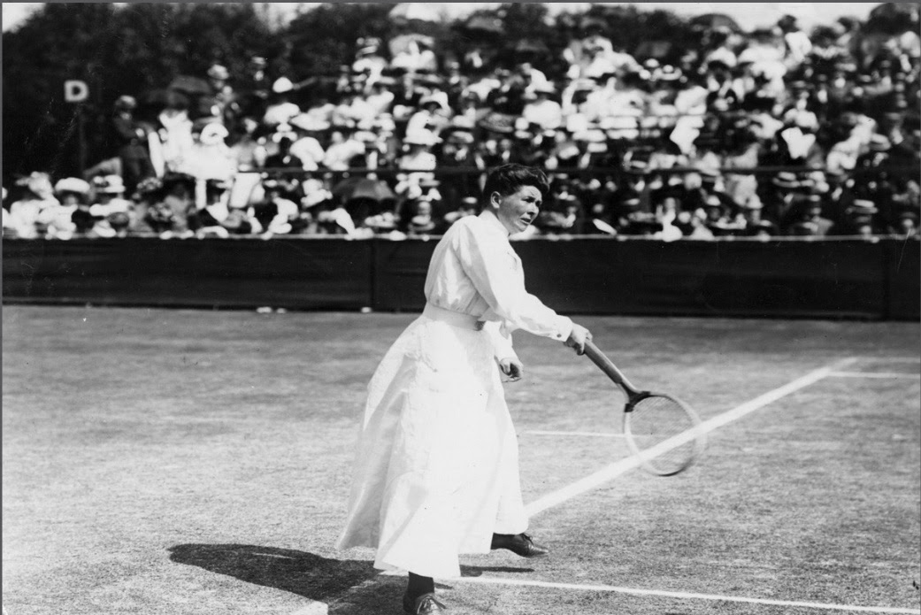 Picture of another powerful british woman in history Charlotte Cooper- The first female Olympic Tennis Champion