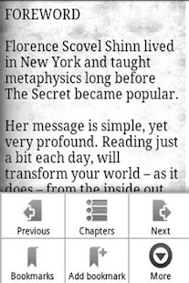 Free Florence Scovel Shinn Books APK for PC