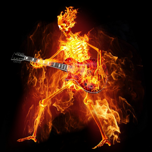 Fire skeleton LW LOGO-APP點子