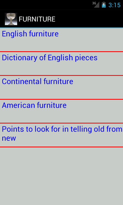 Guide to Antique Collecting Screen 2