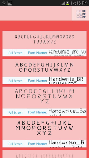 Handwrite Fonts Free