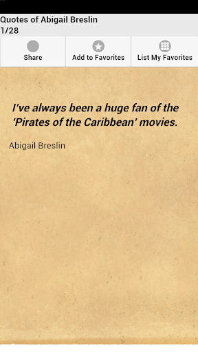 Quotes of Abigail Breslin