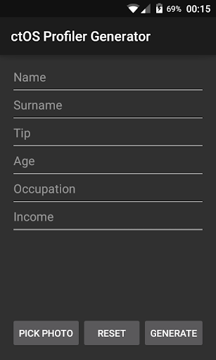 ctOS Profiler Generator