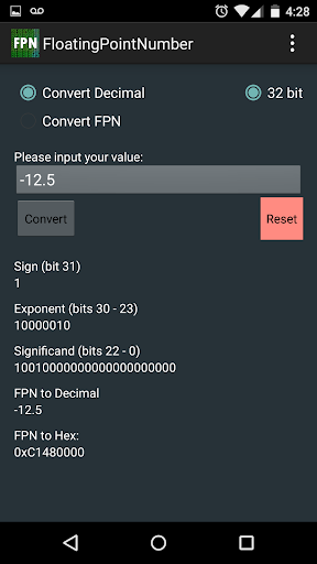 IEEE Floating Point Converter