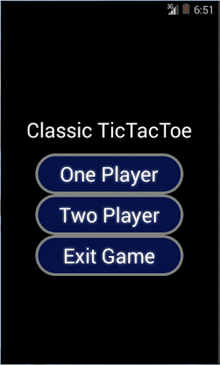 Classic TicTacToe