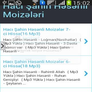 Hacı Şahin Həsənli Moizələri