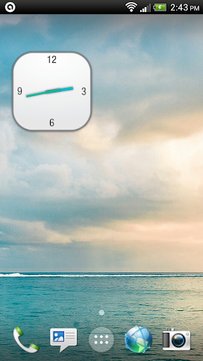 Minimal Beautiful Analog Clock