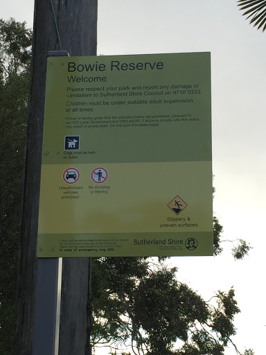 Bowie Reserve 