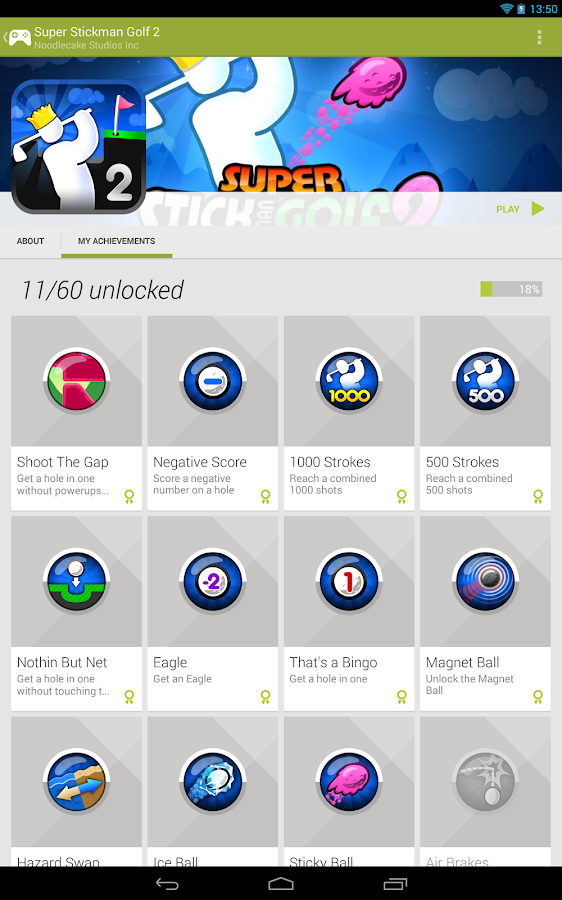 Google Play Games - screenshot