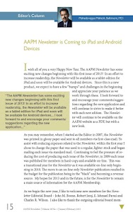 AAPM Newsletter screenshot 3