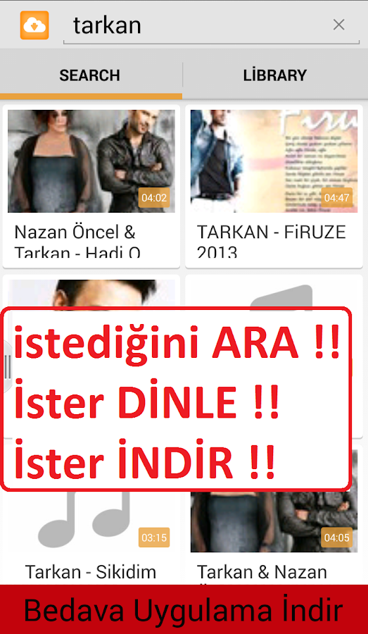 Müzik İndir - Bedava MP3 - screenshot