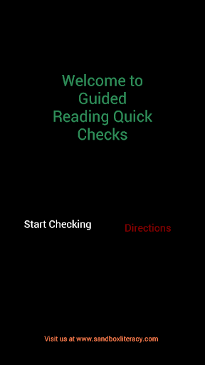 【免費教育App】Guided Reading Quick Check-APP點子