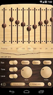Poweramp skin Wooden - screenshot thumbnail