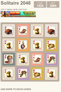 Free Solitaire 2048 APK for PC