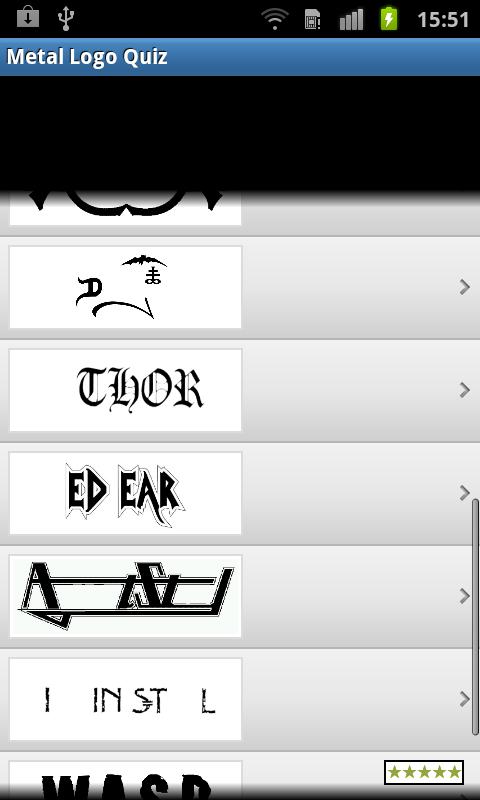 Metal Logo Quiz