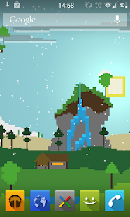 How to install Pixel Landscape Live Wallpaper 1.7 mod apk for laptop