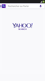 Capture d'ecran de l'application Android Yahoo Search: Your Daily Hub