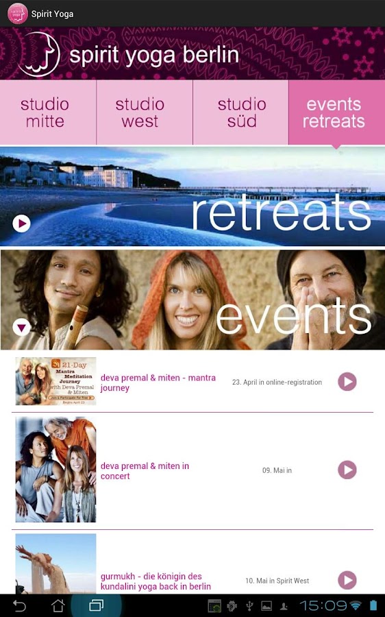   Spirit Yoga – Capture d'écran 