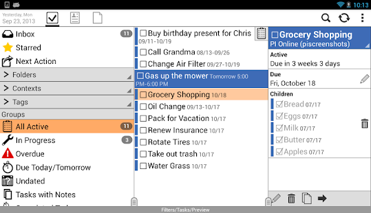 Pocket Informant 3 - screenshot thumbnail