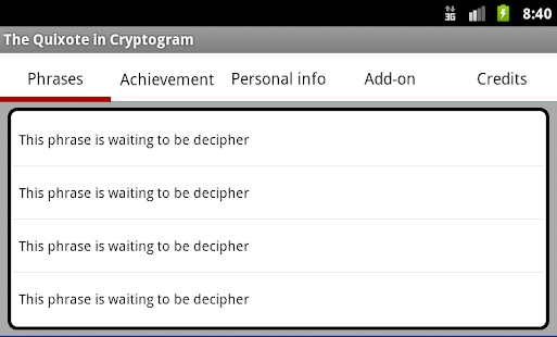 How to install The Quixote in Cryptogram patch Rocinante apk for android