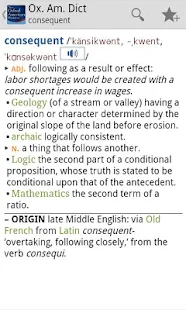 New Oxford American Dictionary - screenshot thumbnail