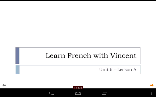 French with Vincent - Unit 6