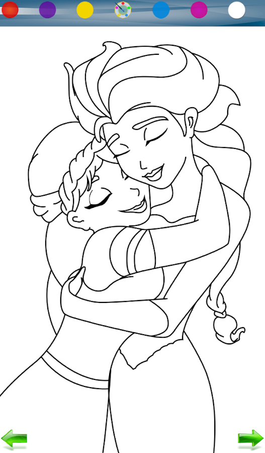 Coloring: Frozen - Android Apps on Google Play