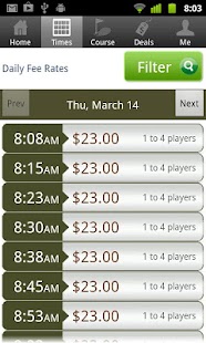 Paso Robles Golf Tee Times Screenshots 1