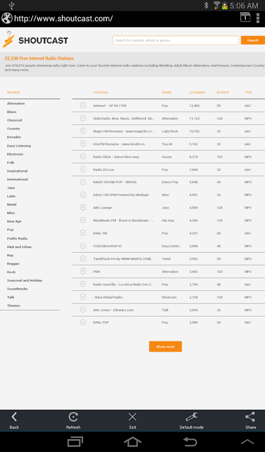 Cast2TV-PRO(ChromeCast etc) - screenshot