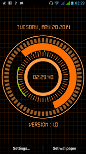 How to install Animated Digital Clock Free 1.6 unlimited apk for android