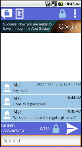 【免費通訊App】Secret Text Messenger-APP點子