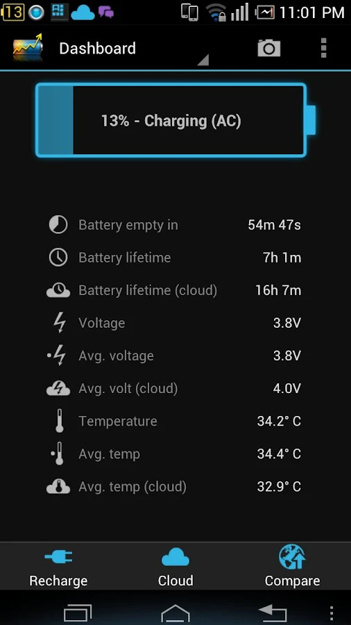 Battery Stats Plus Pro - screenshot