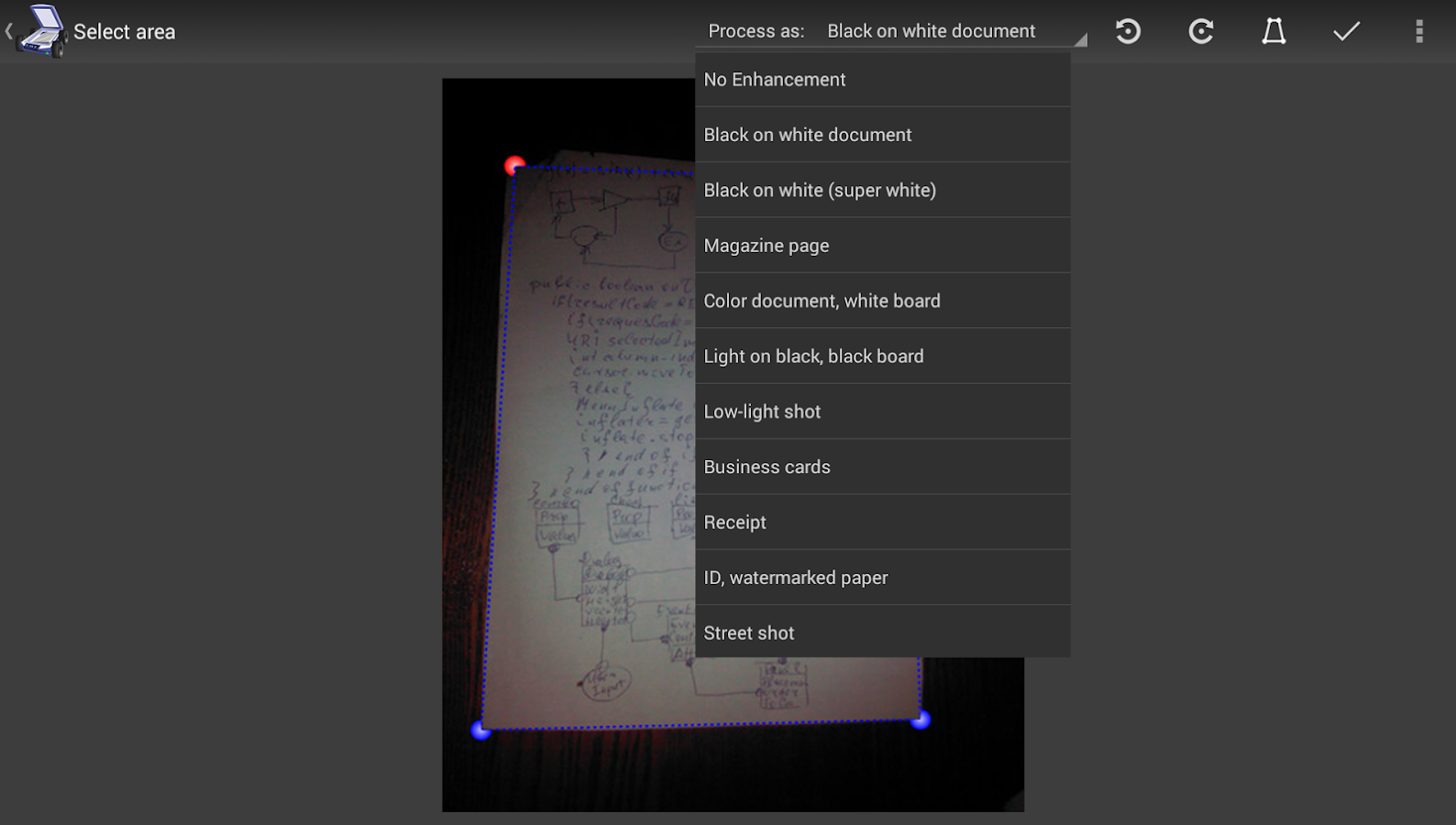    Mobile Doc Scanner 3 + OCR- screenshot  